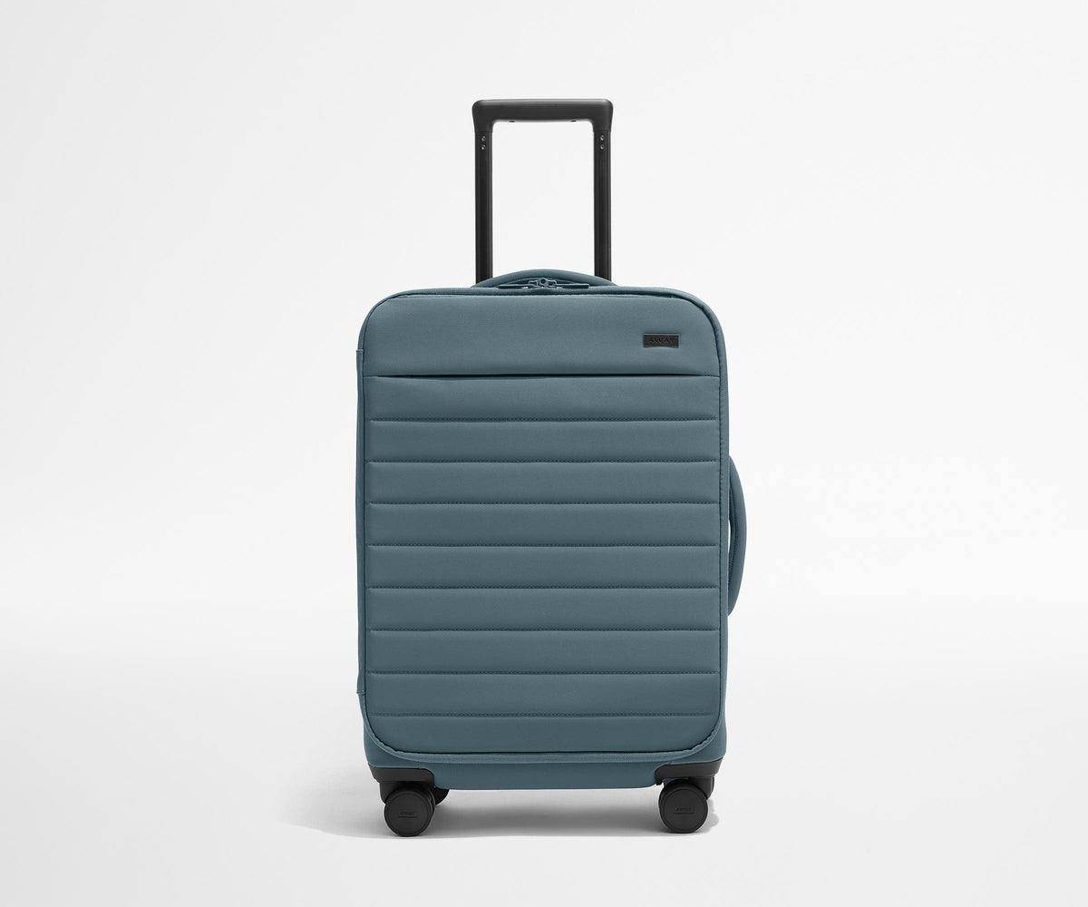 Away Softside Bigger Carry-On Suitcase - Coast Blue