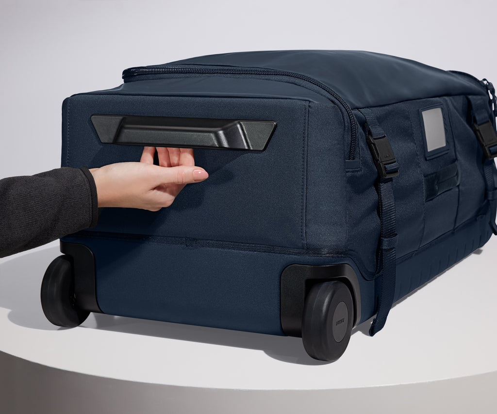 Away Active Rolling Duffle 85L Duffel Bag - Navy Blue