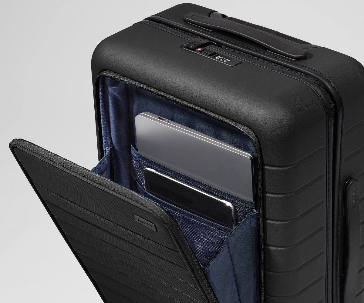 Away The Executive Bigger Carry-On Suitcase - Jet Black