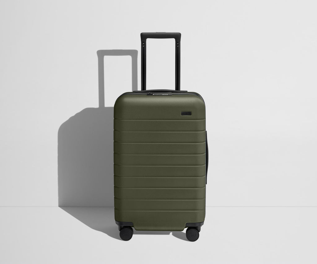 Away The Carry-On Flex Suitcase - Olive Green