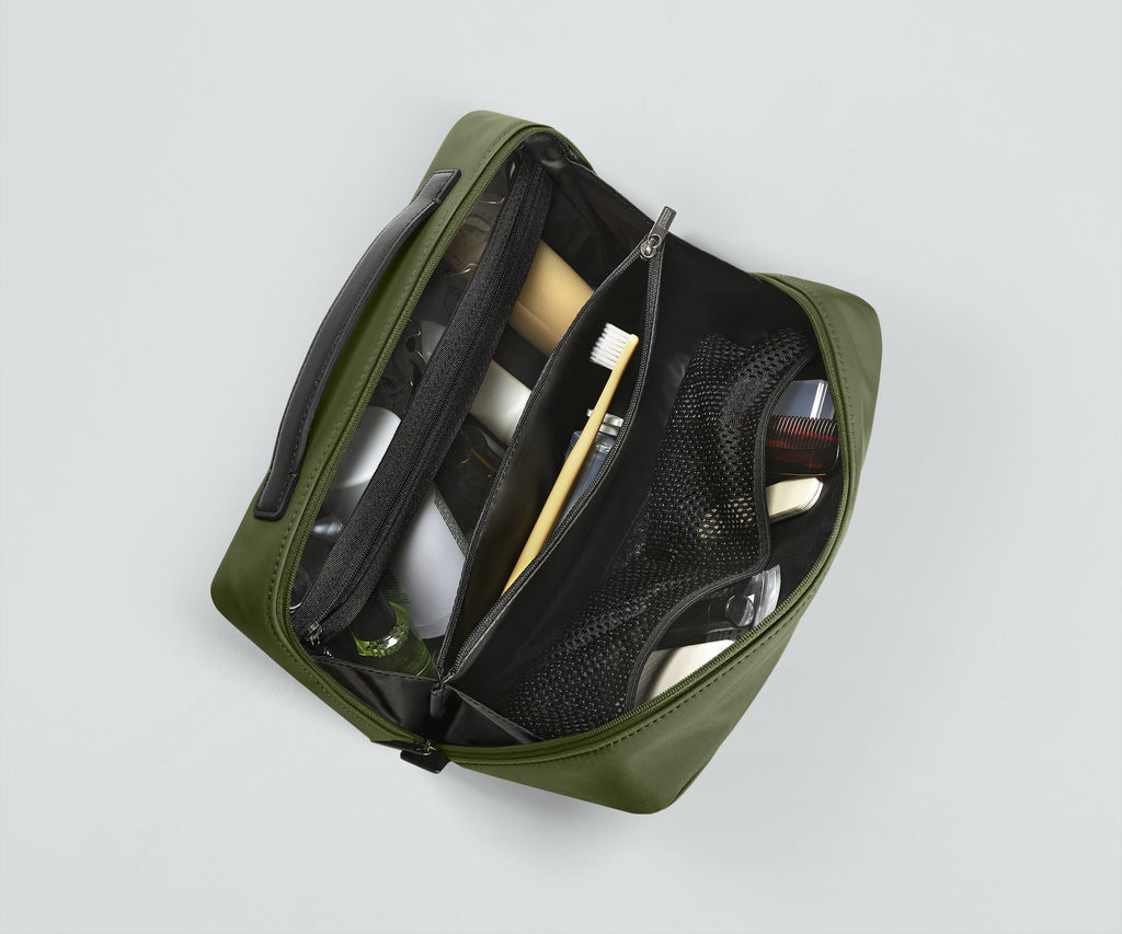 Away The Large Toiletry Bag in Olive Green