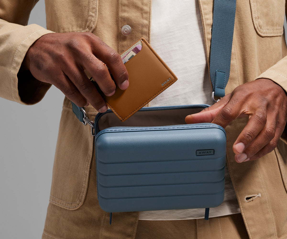 Away Card Case Travel Accessory - Desert Tan