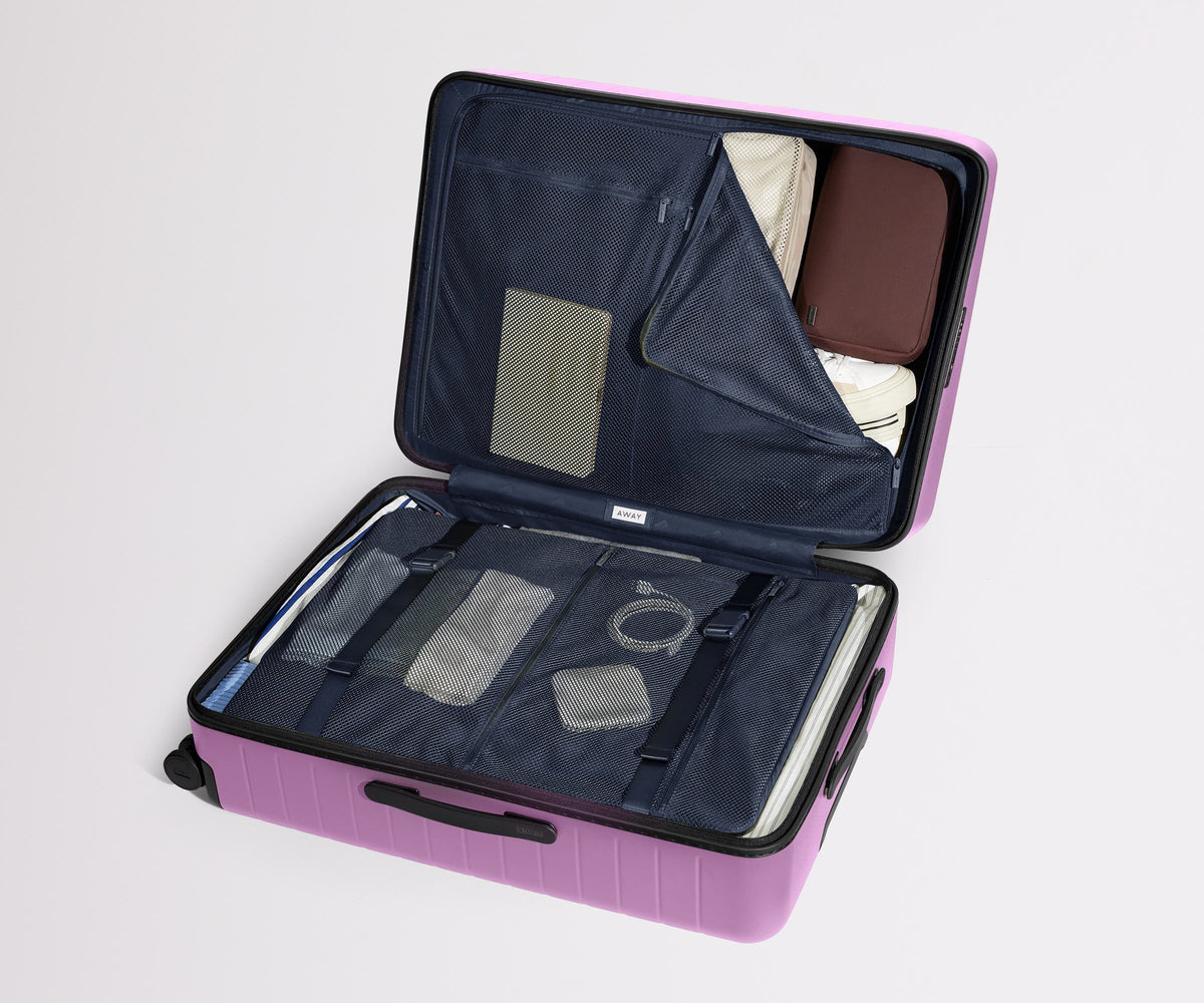 Away The Large Suitcase - Taffy Purple