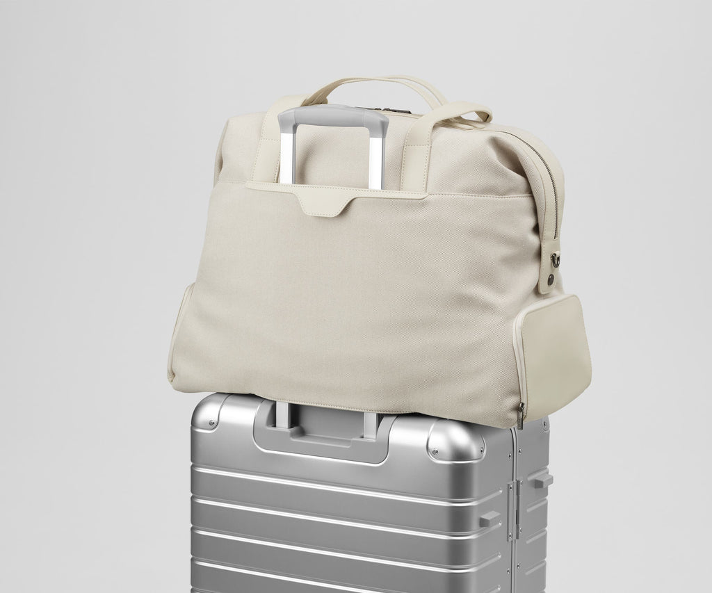 Away Transit Canvas Weekender Crossbody Bag - Transit Canvas Tan