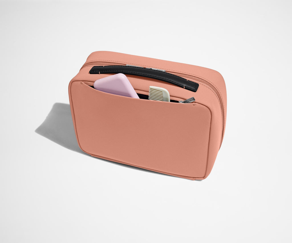 Away The Hanging Toiletry Bag in Clay Pink