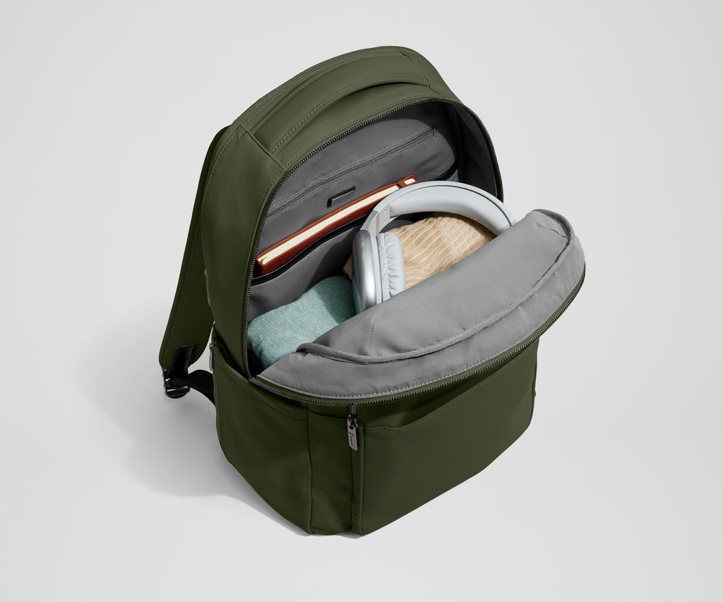 Away The Commuter Backpack in Olive Green