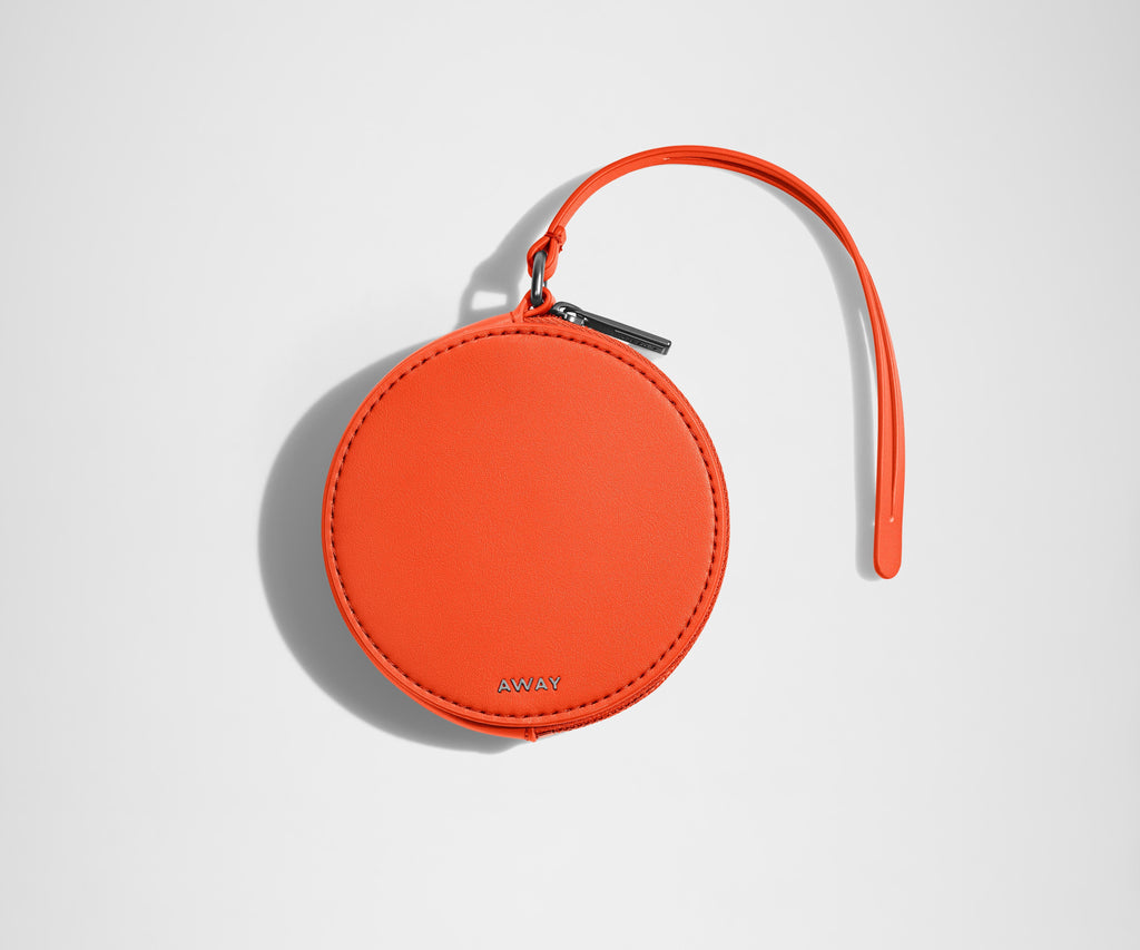 Away The Circle Zip Pouch Travel Accessory
