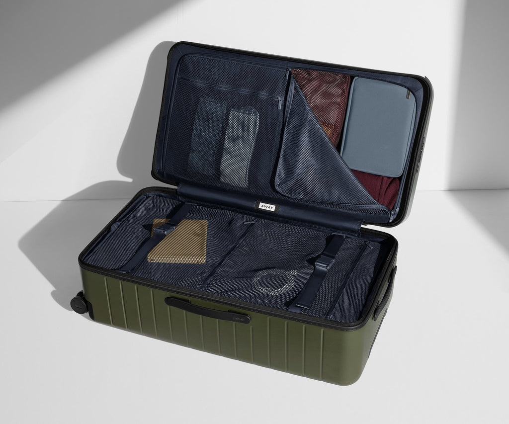 Away The Trunk Suitcase - Olive Green