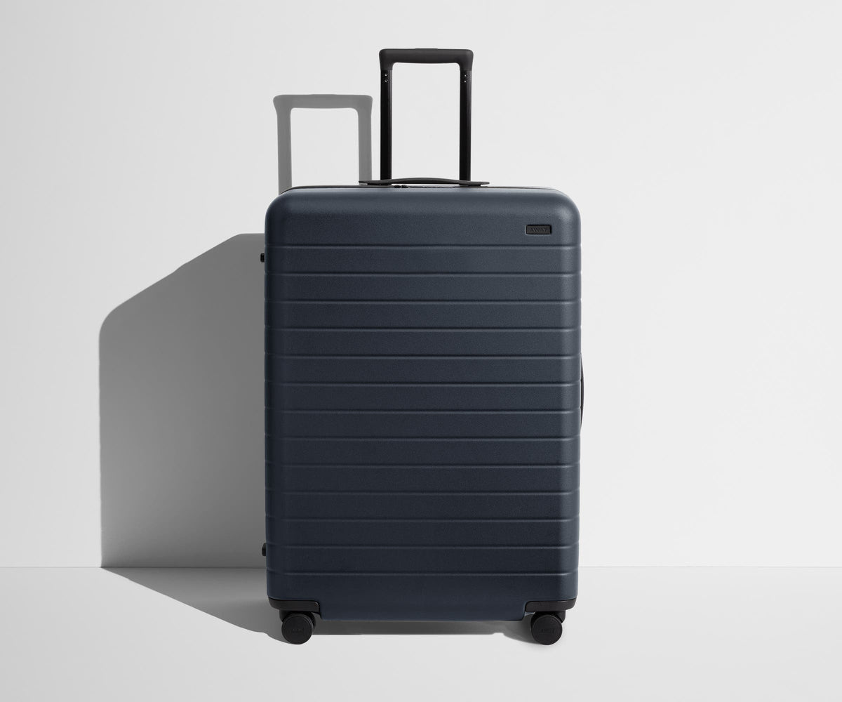 Away The Large Suitcase - Navy Blue