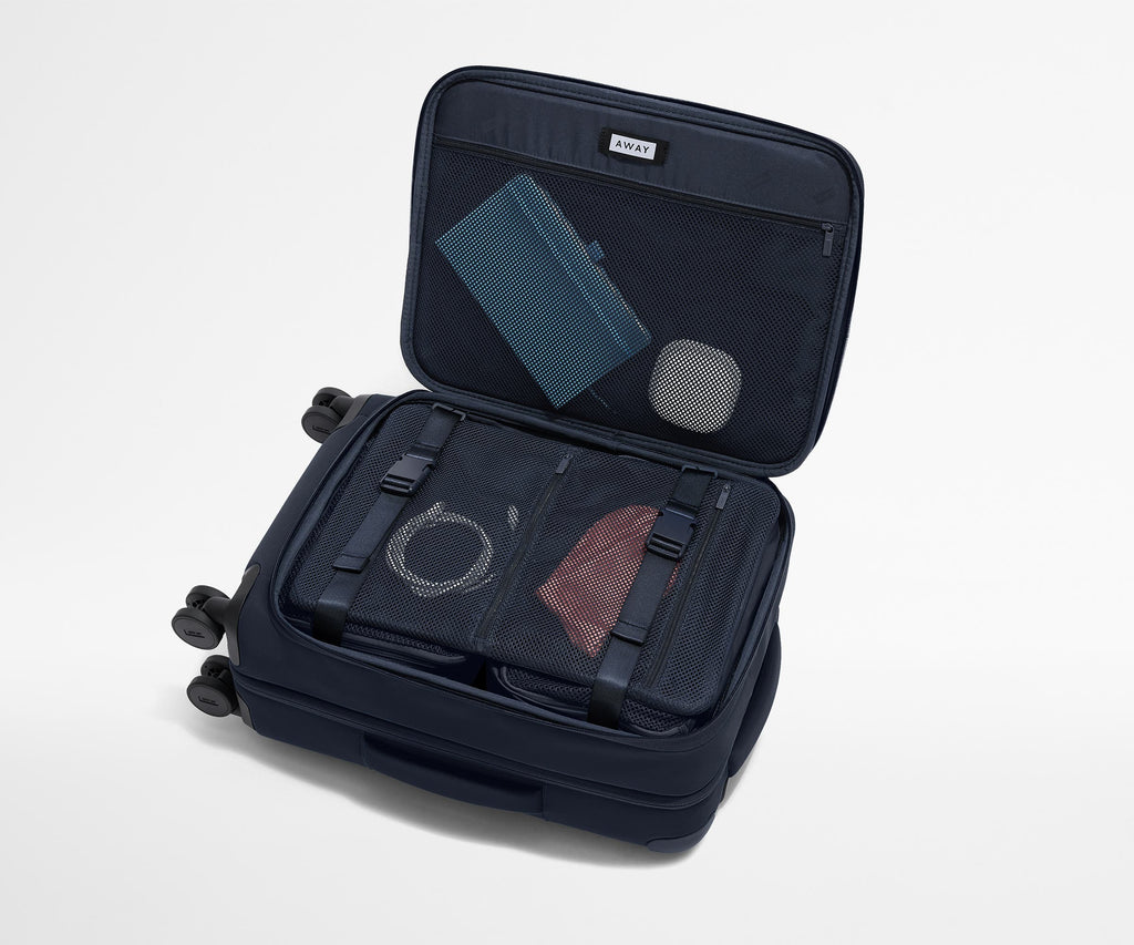 Away Softside Carry-On Suitcase - Navy Blue