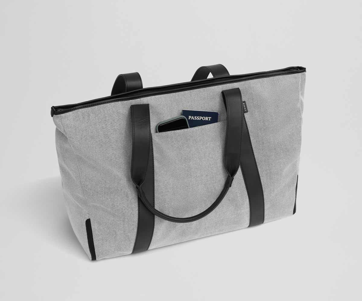 Away Transit Canvas Tote Tote Bag - Transit Canvas Black