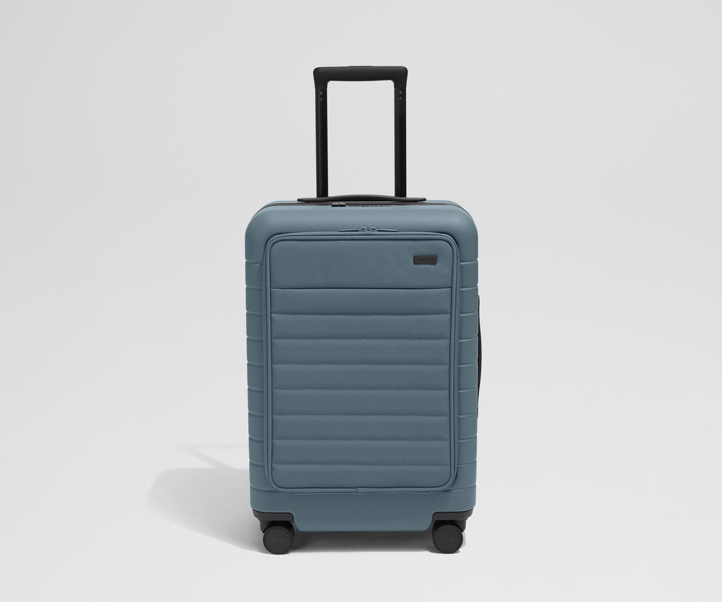 Away The Executive Bigger Carry-On Suitcase - Coast Blue