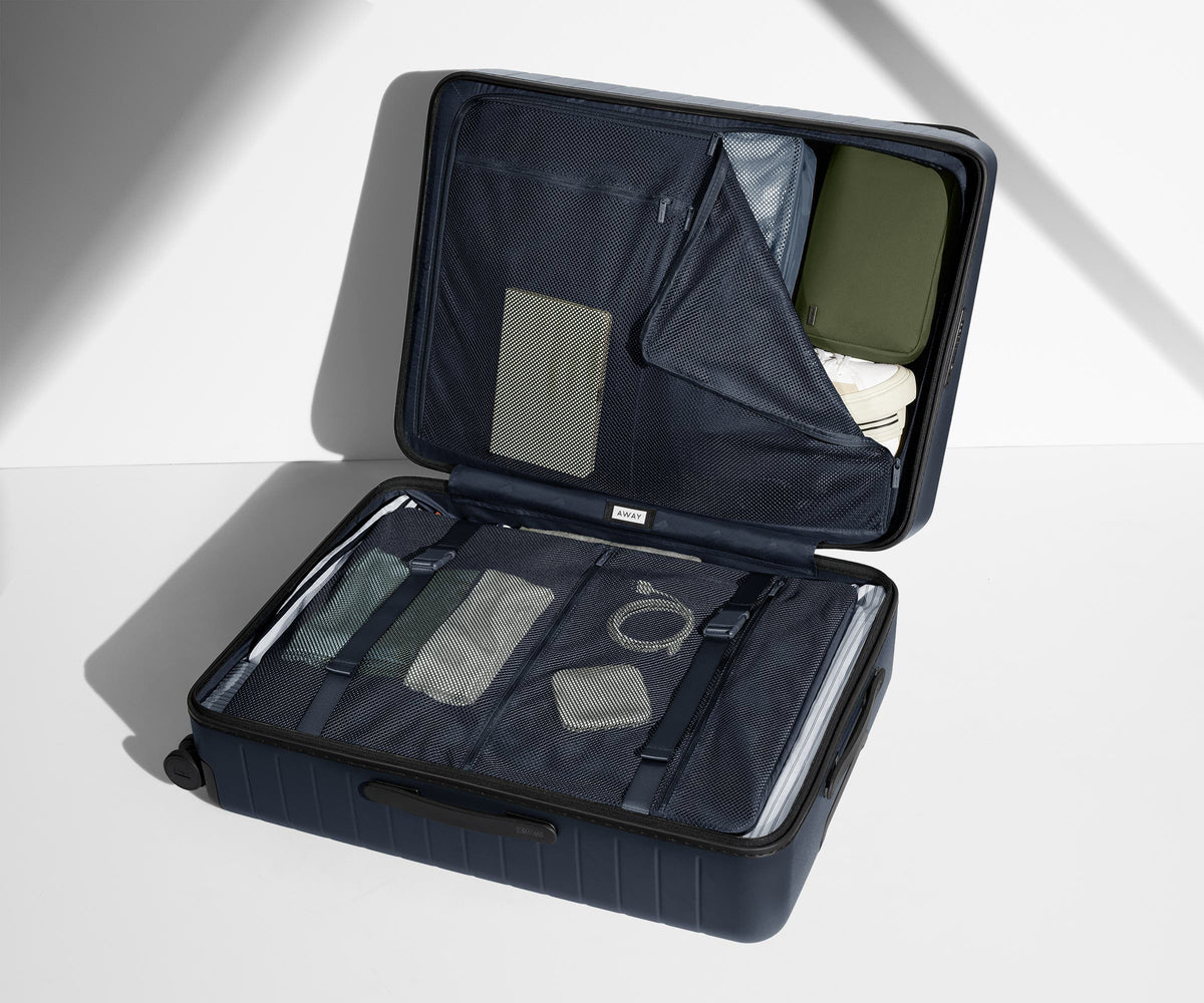 Away The Large Suitcase - Navy Blue
