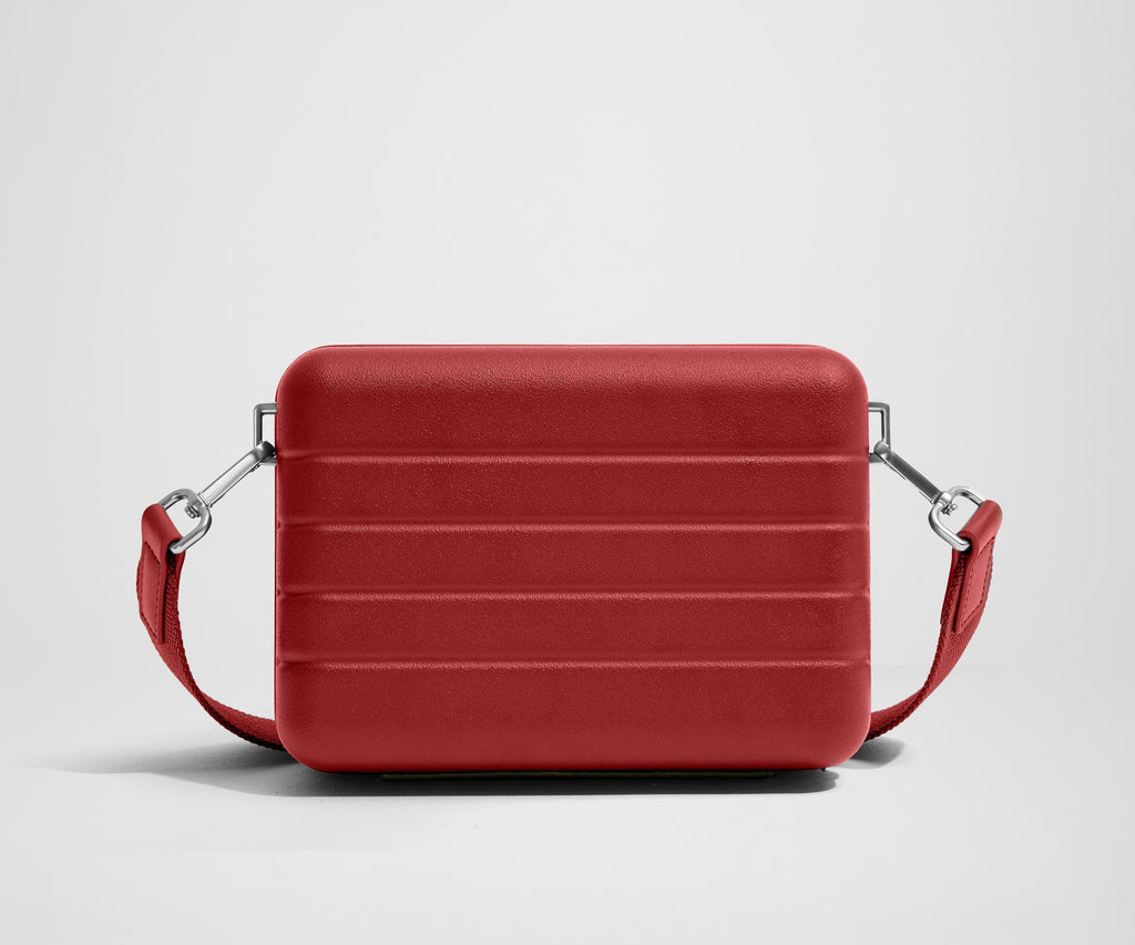 Away The Mini Crossbody Packing Cubes - Tango Red