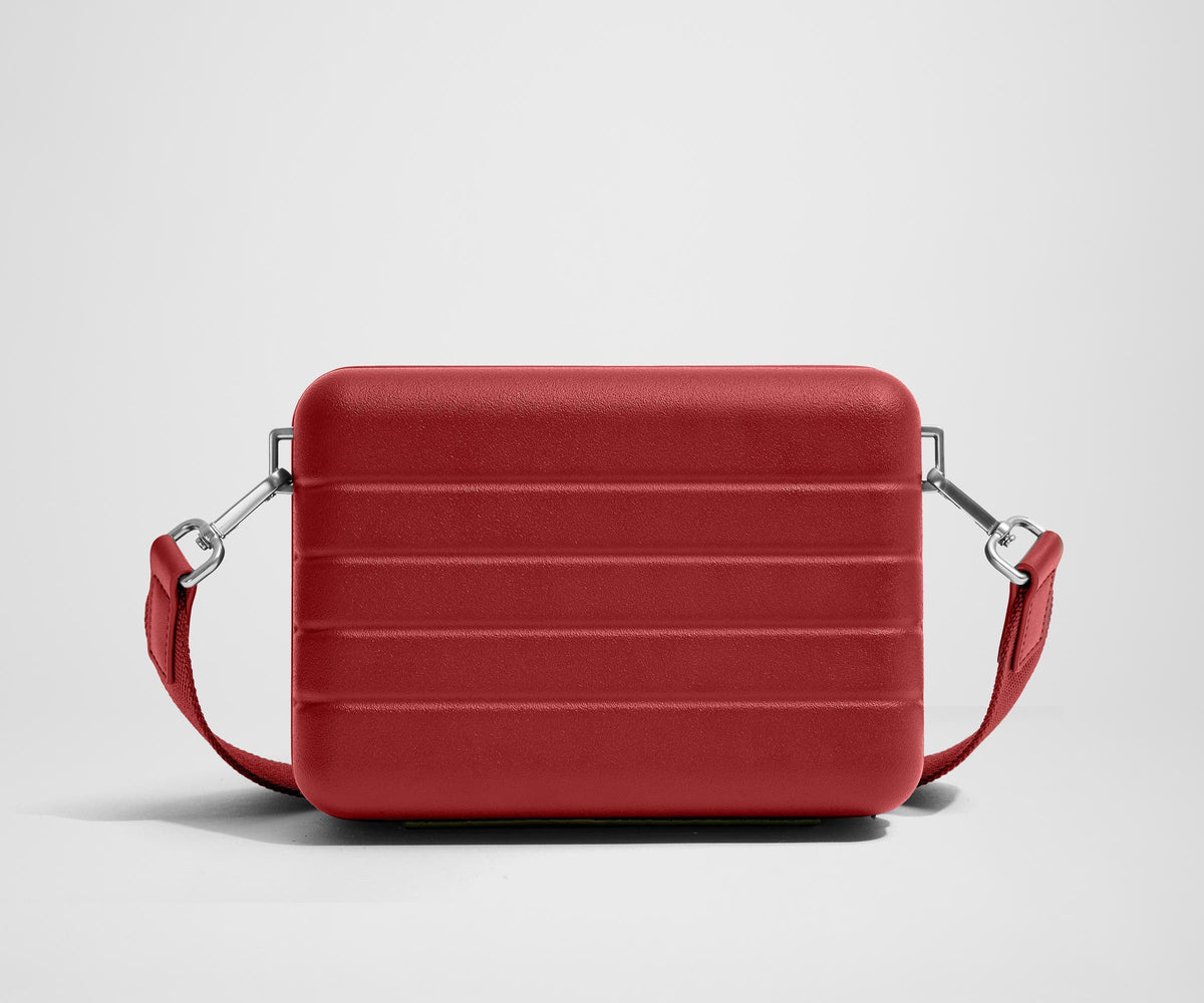 Away The Mini Crossbody Packing Cubes - Tango Red
