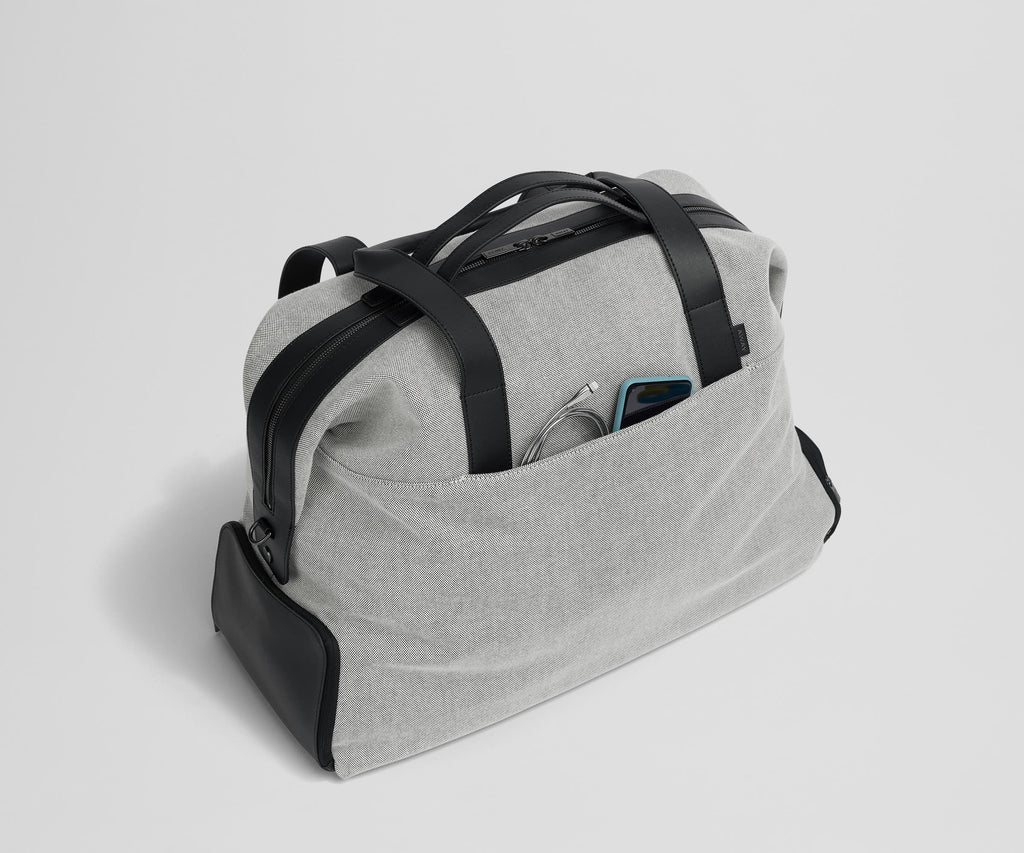 Away Transit Canvas Weekender Crossbody Bag - Transit Canvas Black