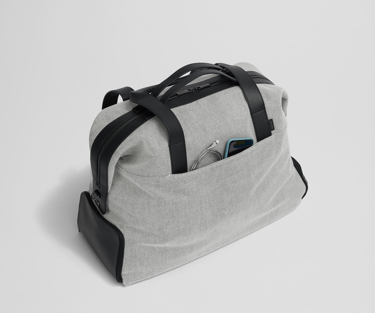 Away Transit Canvas Weekender Crossbody Bag - Transit Canvas Black