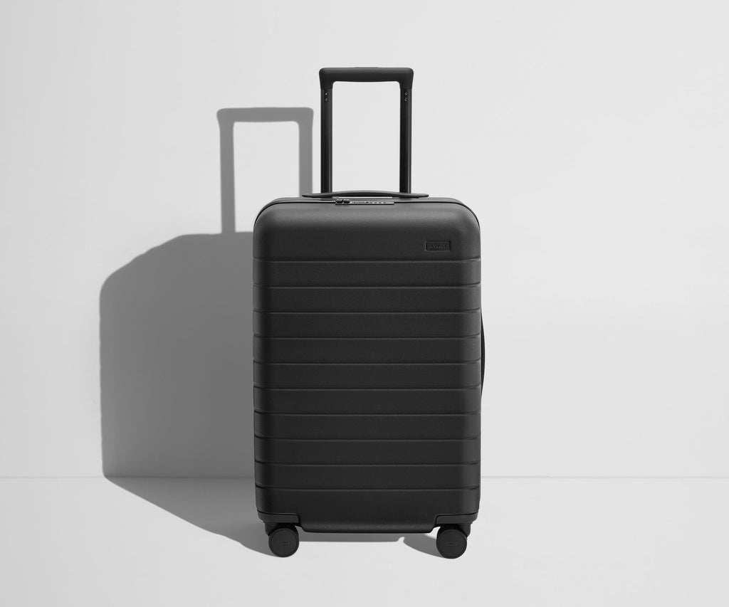 Away The Bigger Carry-On Flex Suitcase - Jet Black