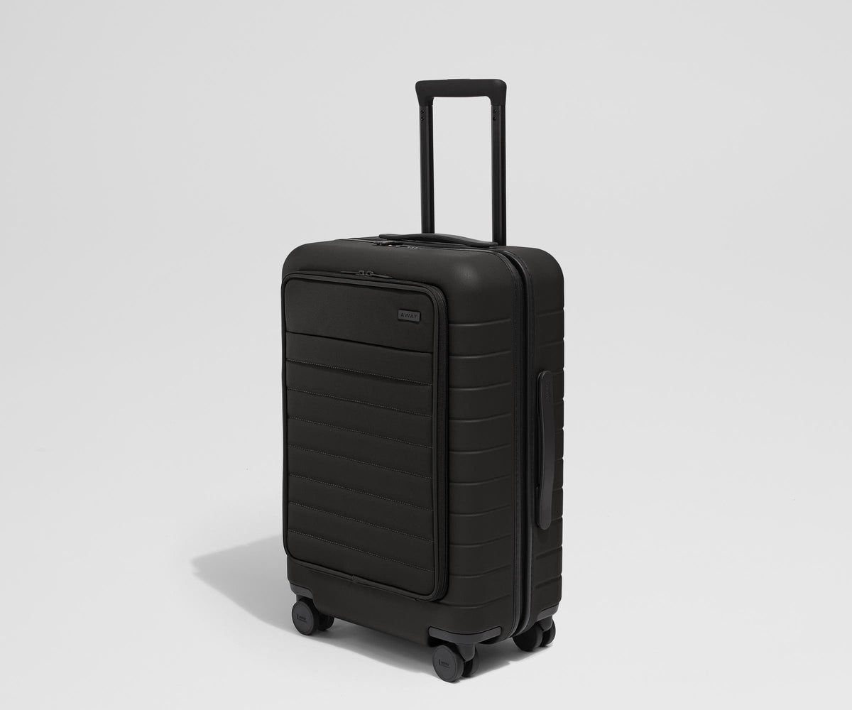 Away The Executive Bigger Carry-On Suitcase - Jet Black