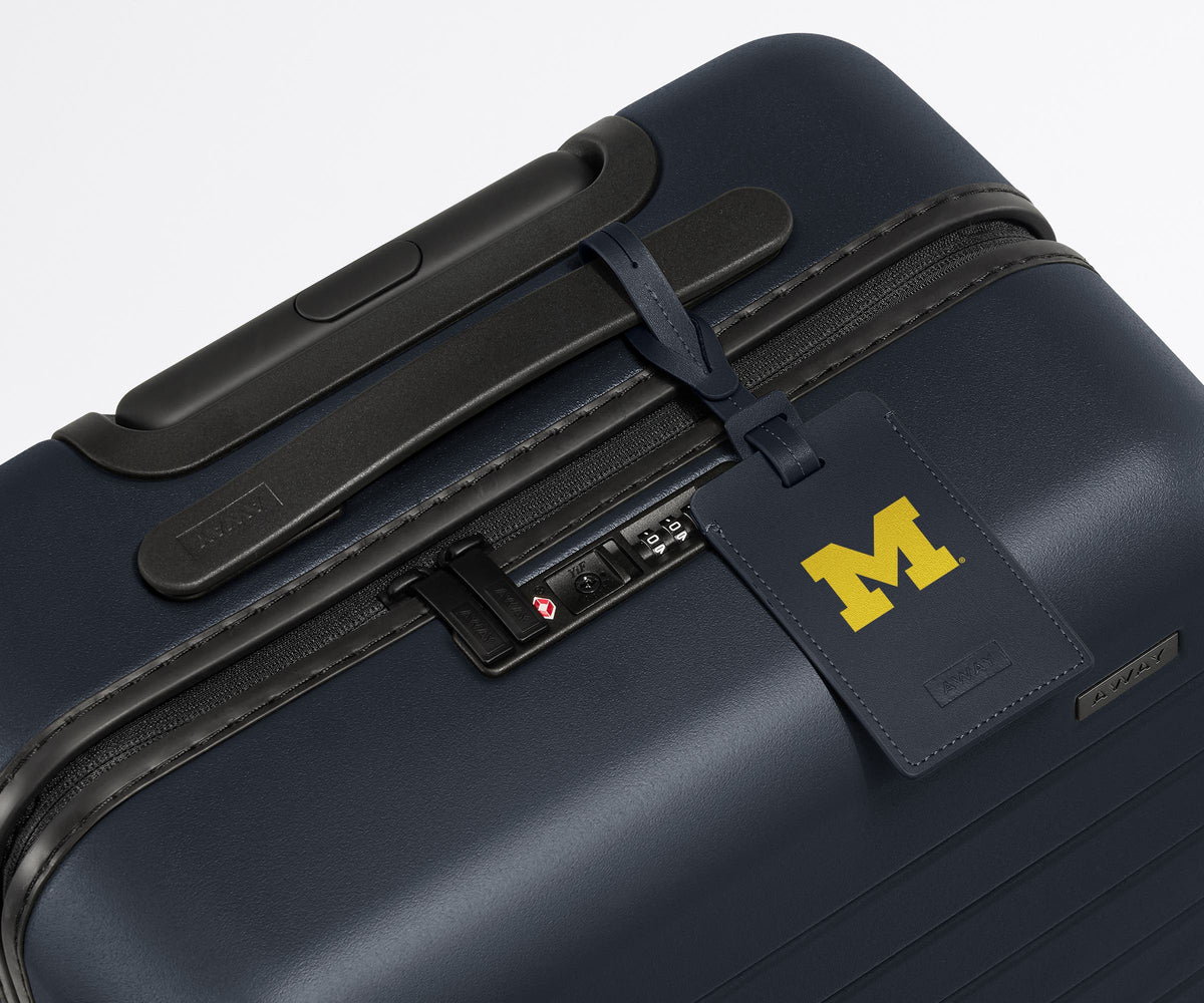 Away The Collegiate Luggage Tag in University of Michigan ™