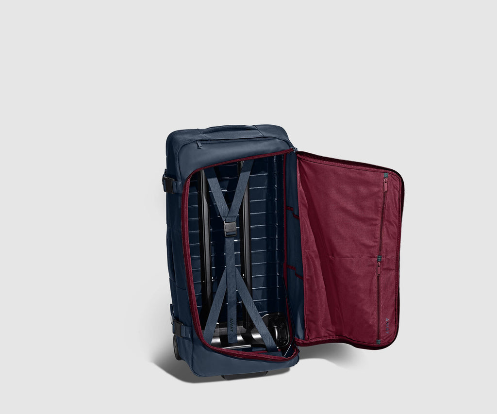Away Active Rolling Duffle 85L Duffel Bag - Navy Blue