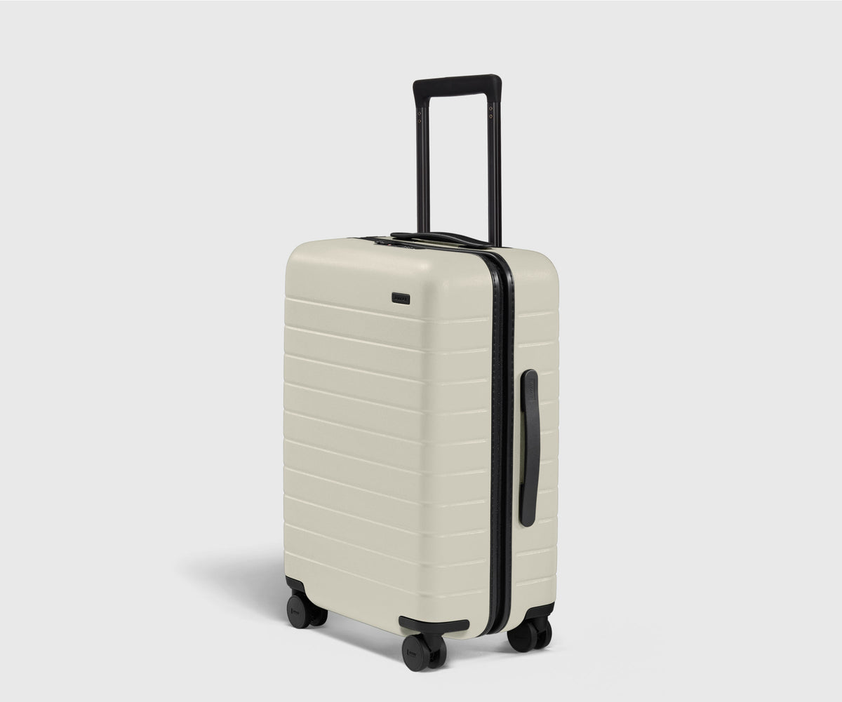 Away The Bigger Carry-On Suitcase - Salt White (Gloss)