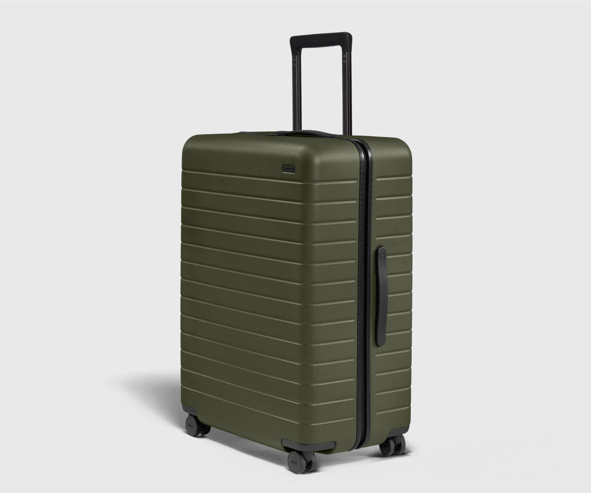 Away The Large Suitcase - Olive Green