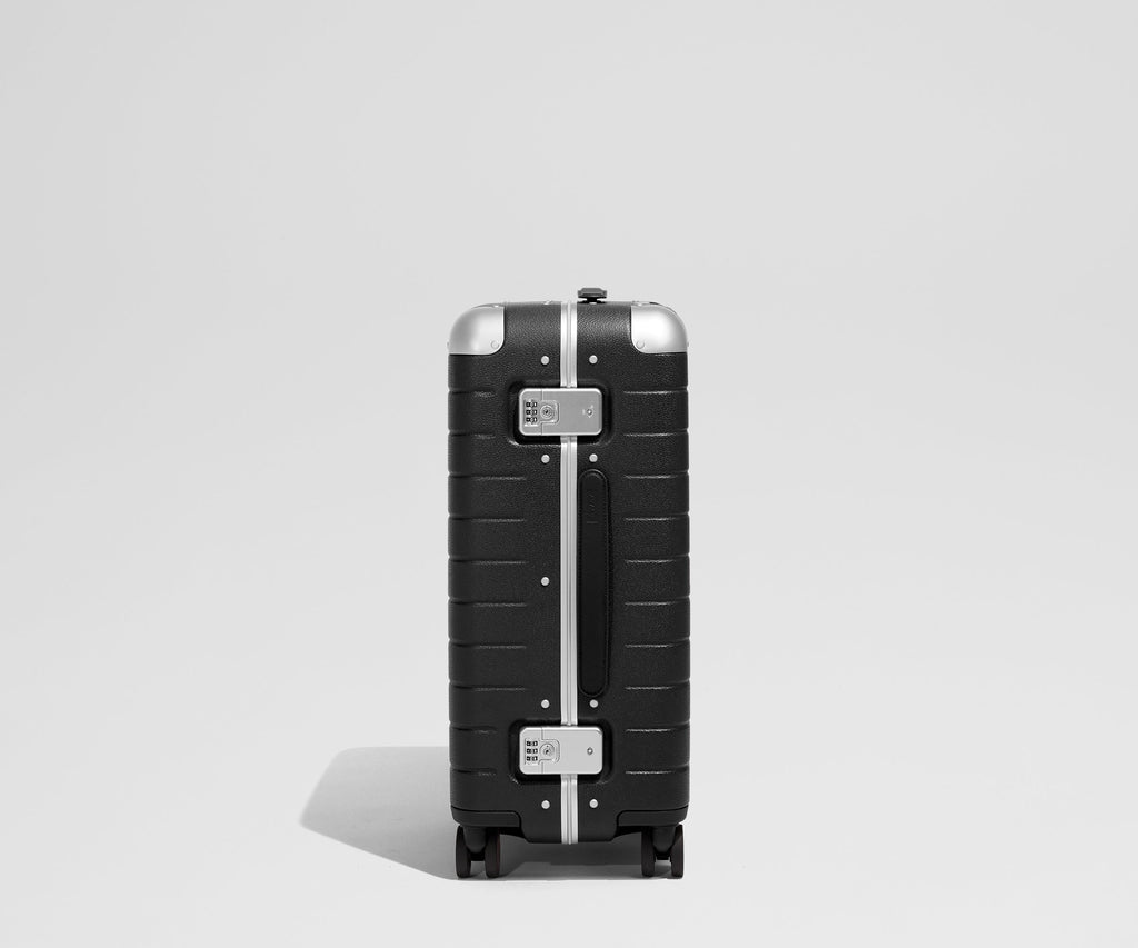 Away The Aluminum Edge Bigger Carry-On Suitcase - Jet Black