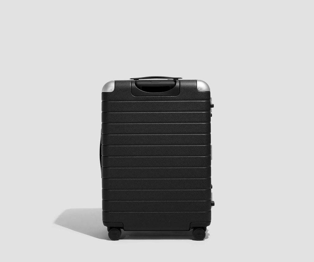 Away The Aluminum Edge Medium Suitcase - Jet Black