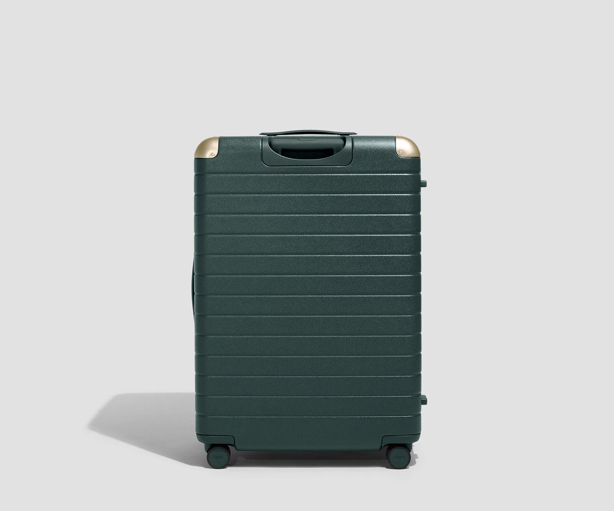 Away The Aluminum Edge Large Suitcase - Ivy Green