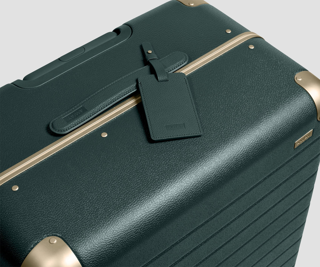 Away The Aluminum Edge Medium Suitcase - Ivy Green