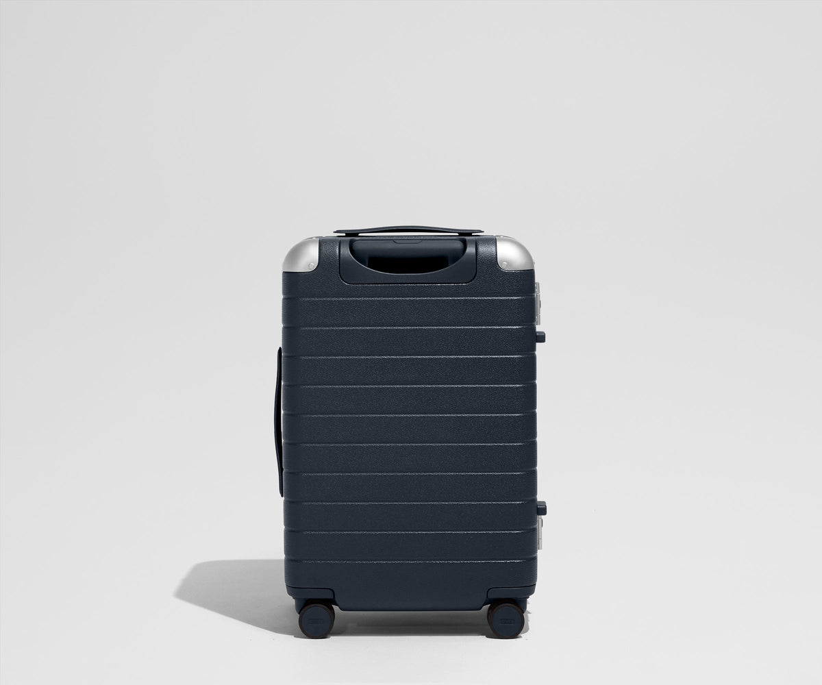 Away The Aluminum Edge Bigger Carry-On Suitcase - Navy Blue