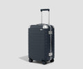 Away The Aluminum Edge Carry-On Suitcase - Navy Blue