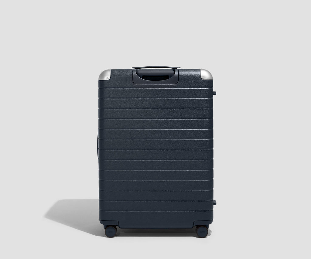 Away The Aluminum Edge Large Suitcase - Navy Blue