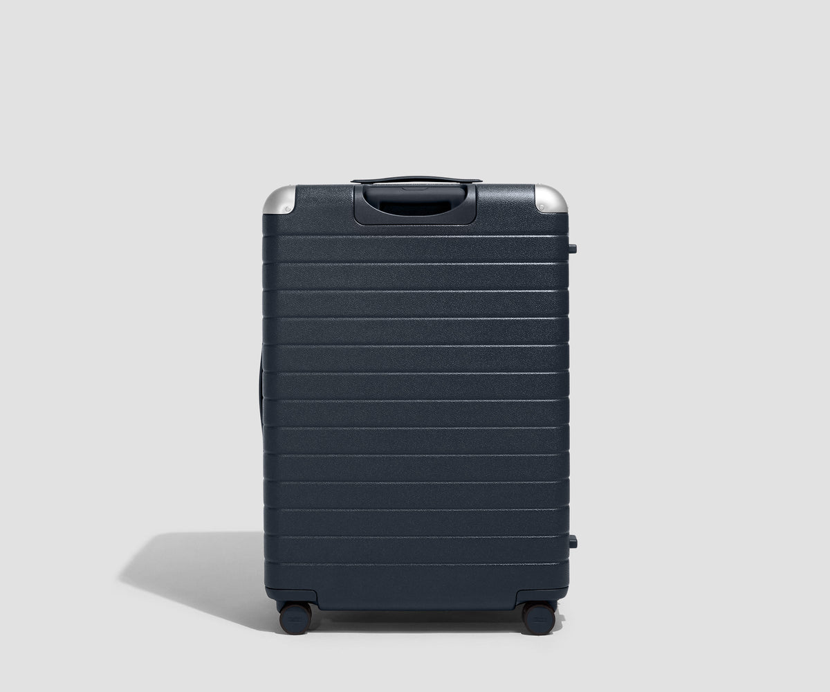 Away The Aluminum Edge Large Suitcase - Navy Blue