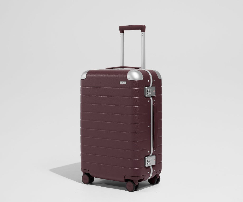 Away The Aluminum Edge Bigger Carry-On Suitcase