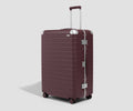 Away The Aluminum Edge Large Suitcase - Oxblood Red