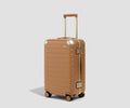 Away The Aluminum Edge Carry-On Suitcase - Cognac Brown