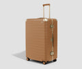 Away The Aluminum Edge Large Suitcase - Cognac Brown