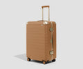 Away The Aluminum Edge Medium Suitcase - Cognac Brown