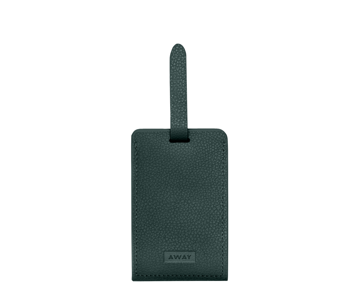 Away Aluminum Edge Tag Luggage Tag - Ivy Green