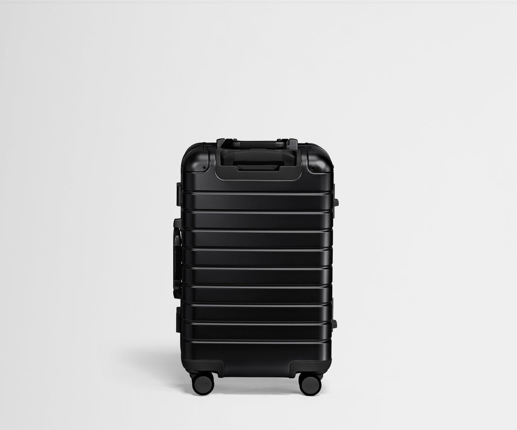 Away The Bigger Carry-On: Aluminum Edition Suitcase - Onyx Black