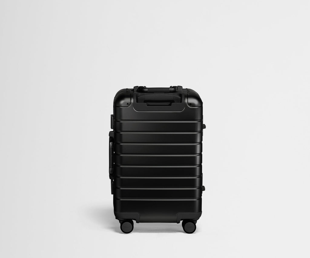 Away The Carry-On: Aluminum Edition Suitcase - Onyx Black