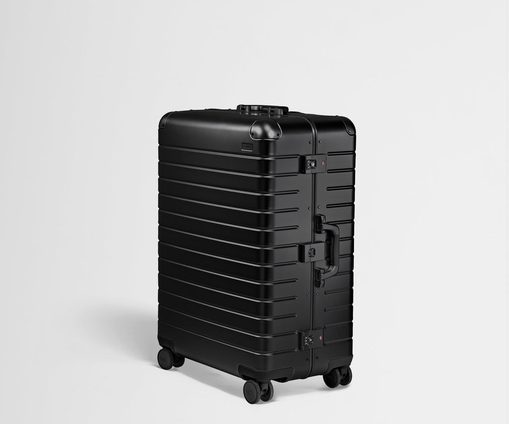 Away The Large: Aluminum Edition Suitcase - Onyx Black