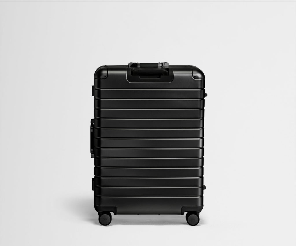 Away The Large: Aluminum Edition Suitcase - Onyx Black