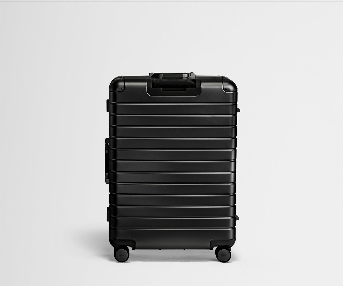 Away The Large: Aluminum Edition Suitcase - Onyx Black