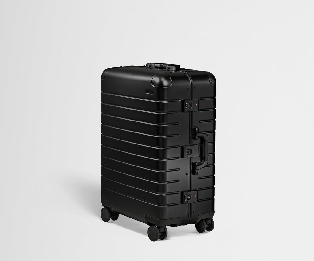 Away The Medium: Aluminum Edition Suitcase - Onyx Black