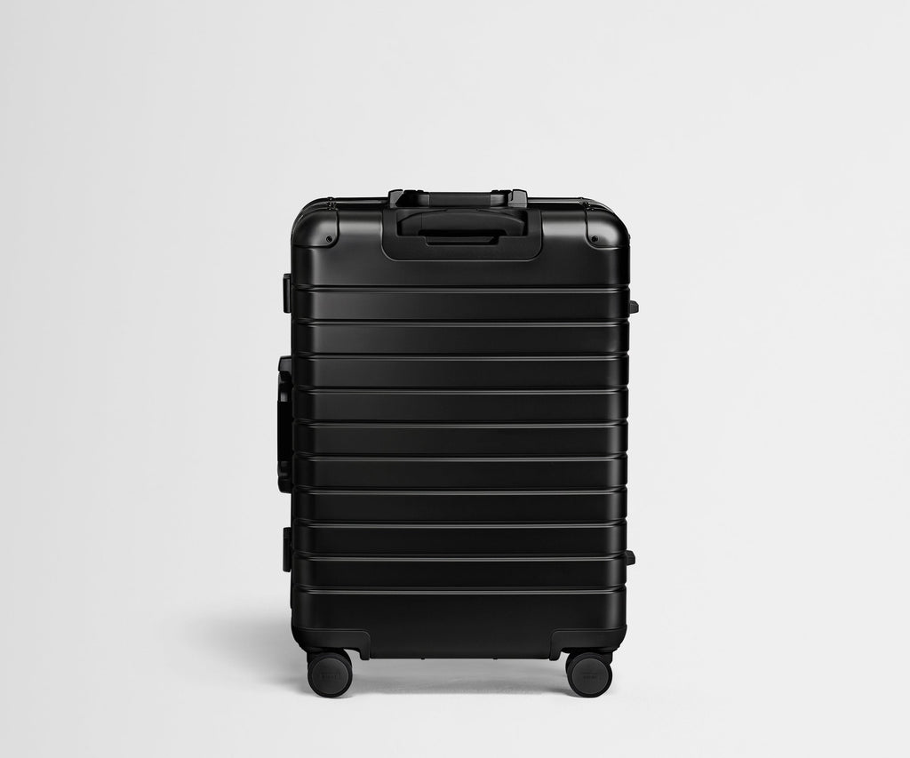 Away The Medium: Aluminum Edition Suitcase - Onyx Black