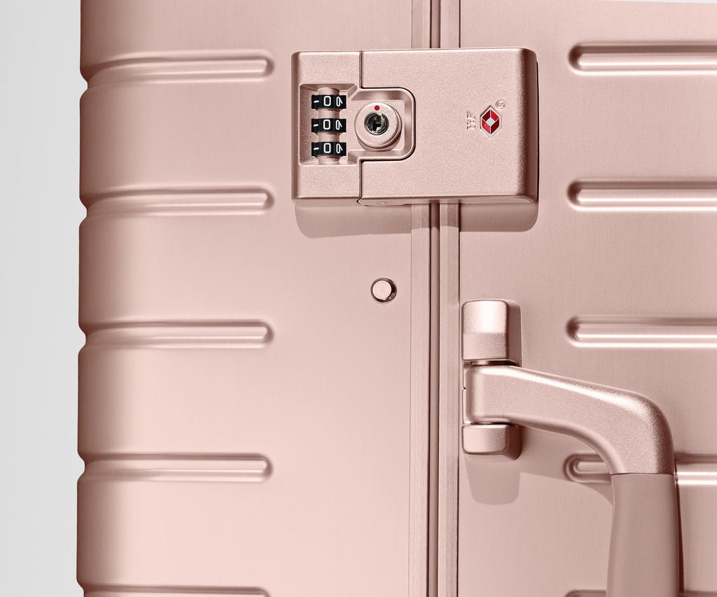 Away The Carry-On: Aluminum Edition Suitcase - Rose Gold