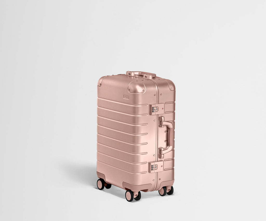 Away The Carry-On: Aluminum Edition Suitcase - Rose Gold